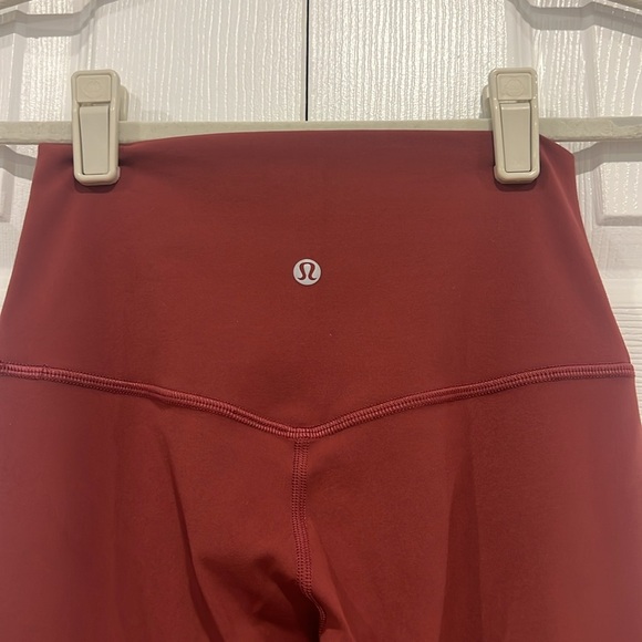 lululemon Align High-Rise Pant 27” in Mulled Wine Womens Size 4 - Picture 4 of 5